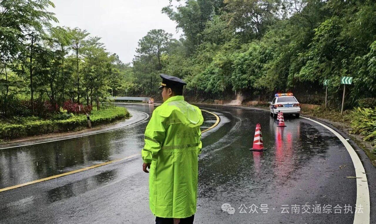 西双版纳支队高速公路一大队：闻“汛”而动严防守 精准施策护通途
