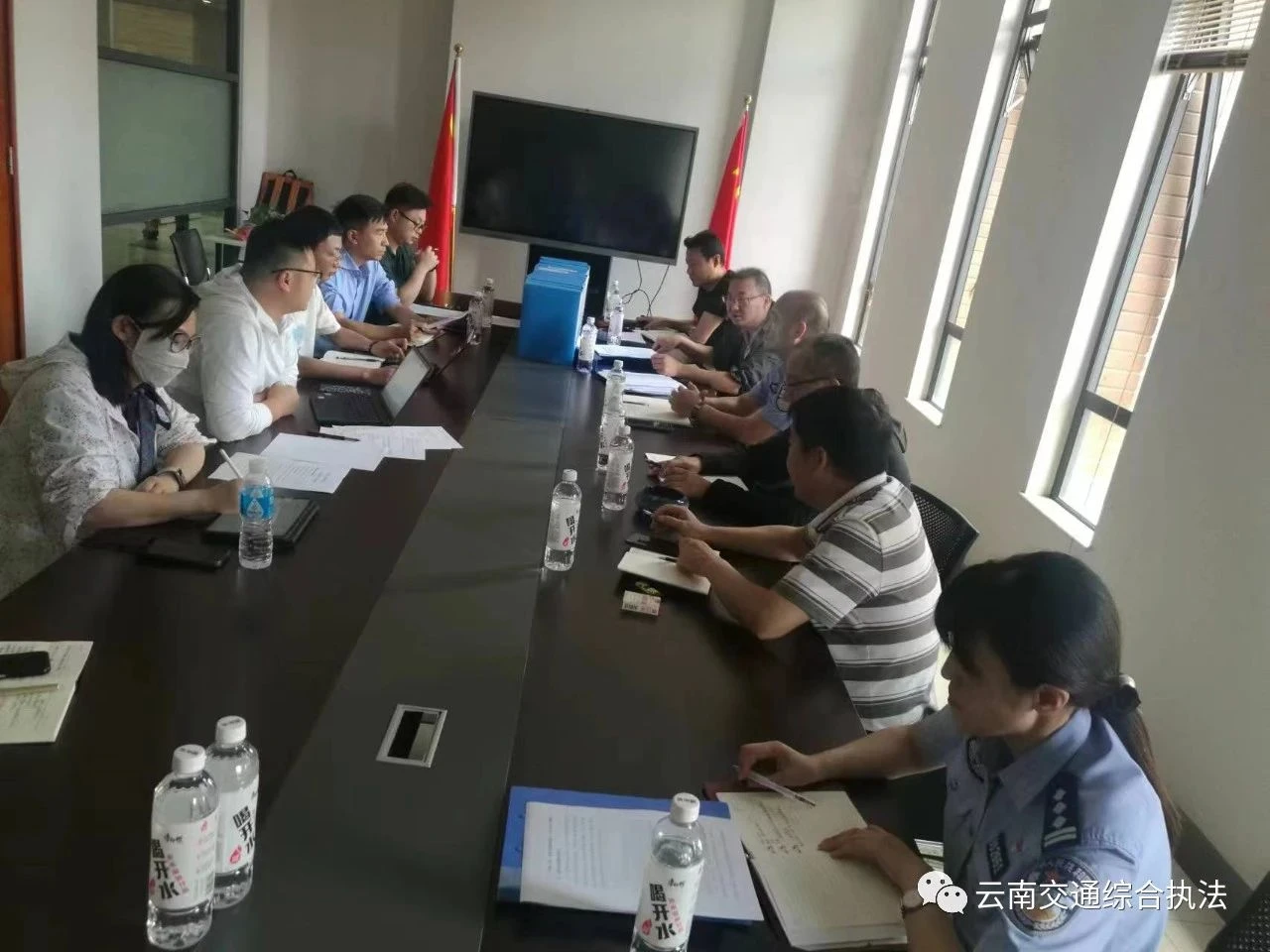 【主题教育•重实践】省交通执法局上门服务 督促指导网约车“利行公司”和“轻享公司”