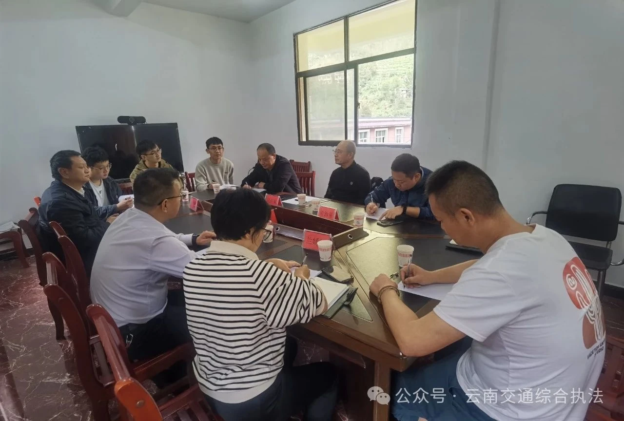 省交通执法局调研组深入福贡县调研定点帮扶工作